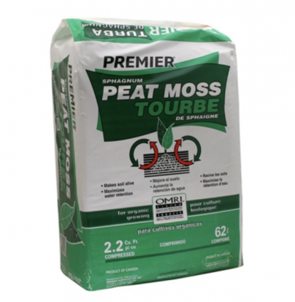 Premier Sphagnum Peat Moss 2.2 cu ft
