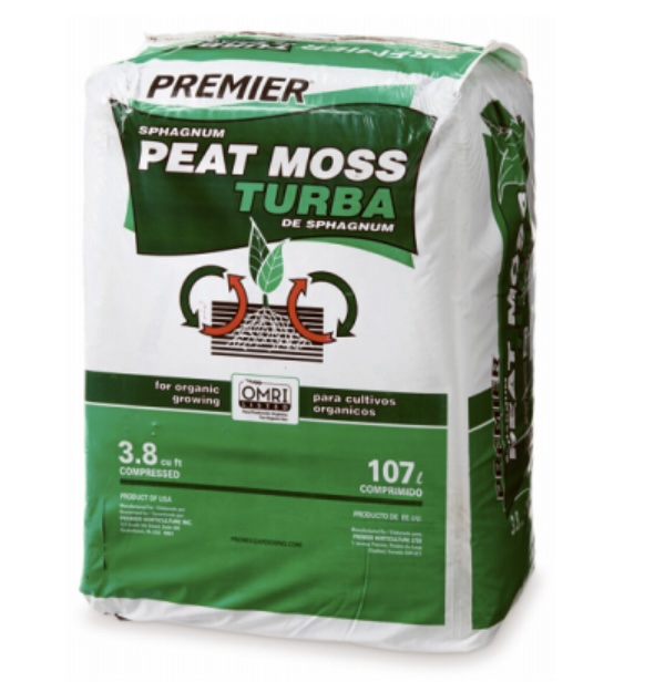 Premier Sphagnum Peat Moss Turba 3.8 cu ft
