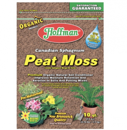 Hoffman Canadian Sphagnum Peat Moss 10 Qt