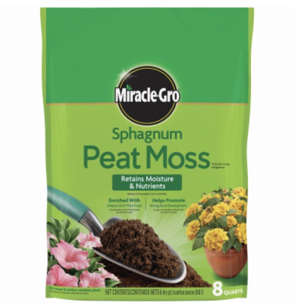 Miracle-Gro® Sphagnum Peat Moss 8 Qt