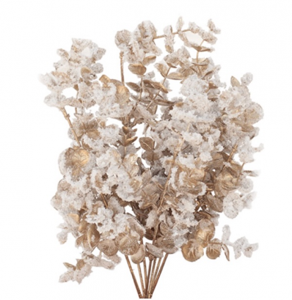 Mini Snowy Eucalyptus Bush 15"
