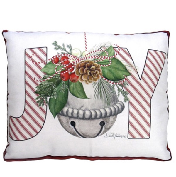 Joy Bell Pillow 19" x 24"