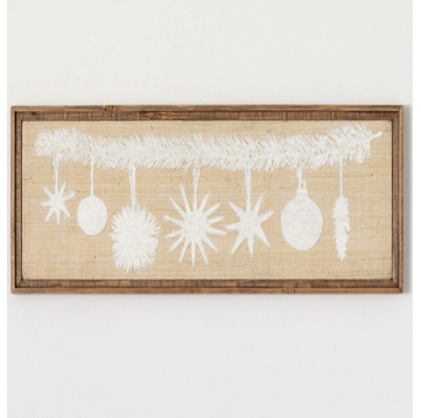 Subtile Christmas Wall Decor