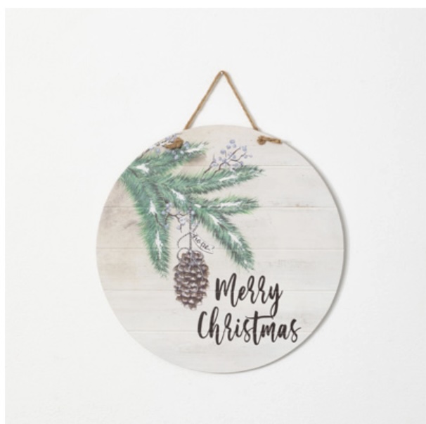 Merry Christmas Wall Decor 14"