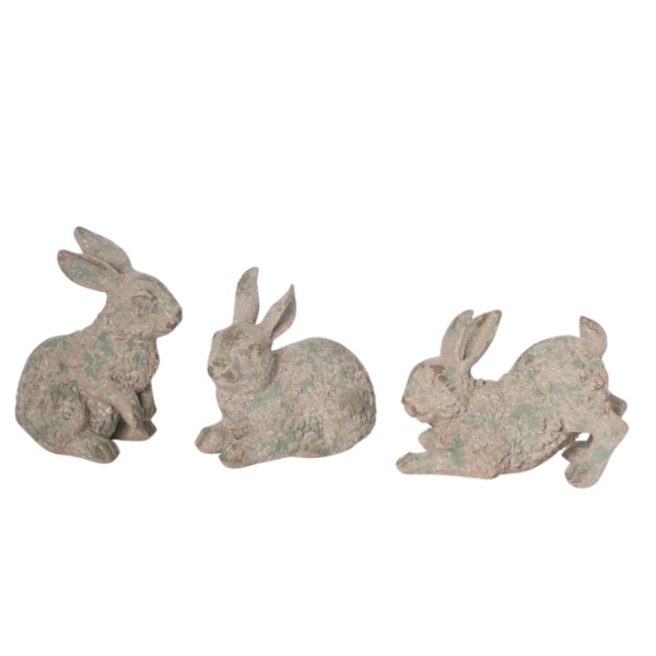 Weathered Bunny Figurines (sold seperately)