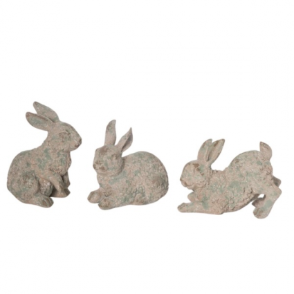 Weathered Bunny Figurines (sold seperately)