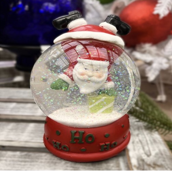 Musical Snowman Snow Globe