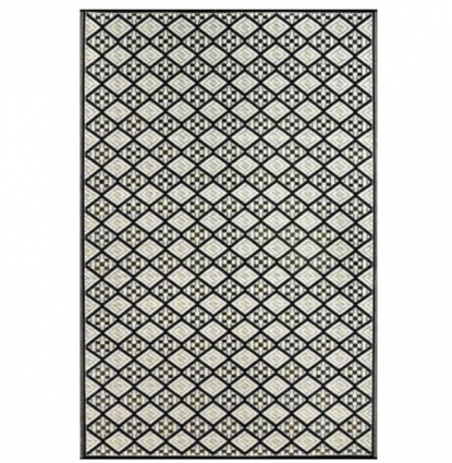 Scotch Black & White Mat 6' x 9'