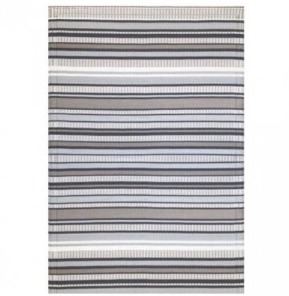 Stripes Cool Grey Mat  6'X9'