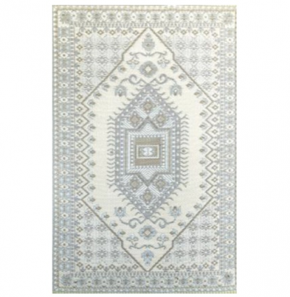 Turkish Pastel & Silver Matt 4' x 6'