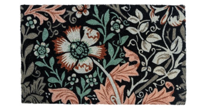 DOORMAT, DIANTHUS 18" X 30"