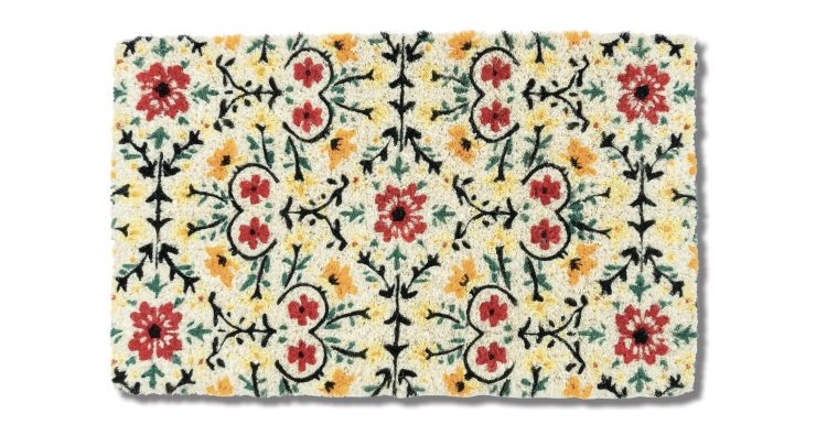 Vintage Blooms Doormat 18X30