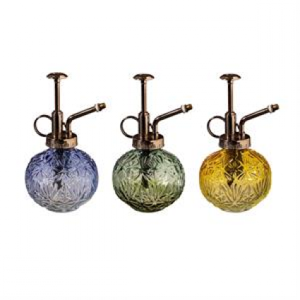 Glass Embossed Plant Misters (Sold Separately)