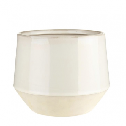 Tapered White Planter 5.5"