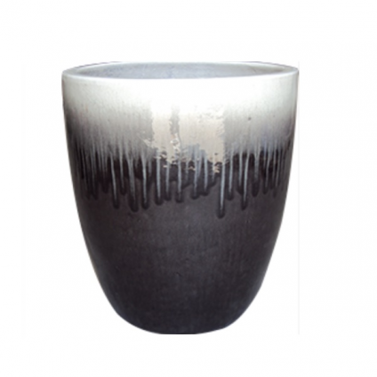 Tall Tom Black Planter  19"X23"