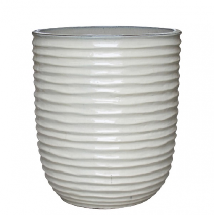 Tall Beige Myers Planter 12" 