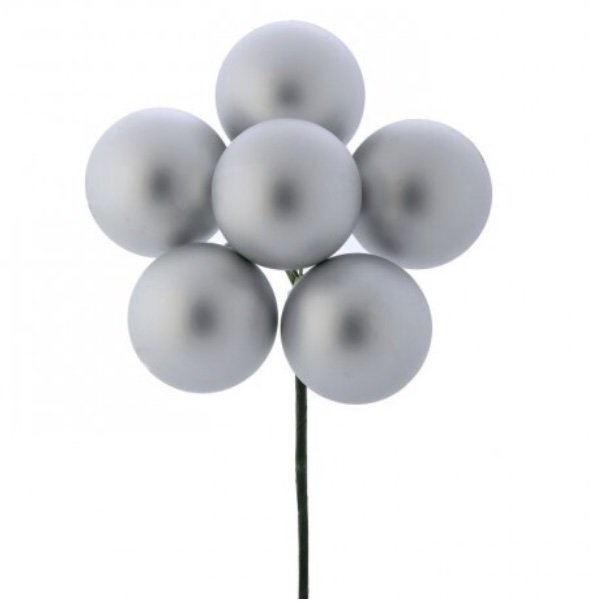 Silver Matte Ball Pick