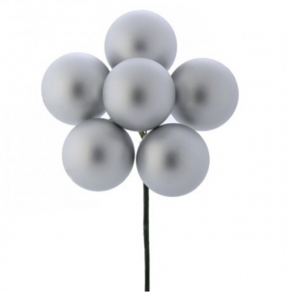 Silver Matte Ball Pick