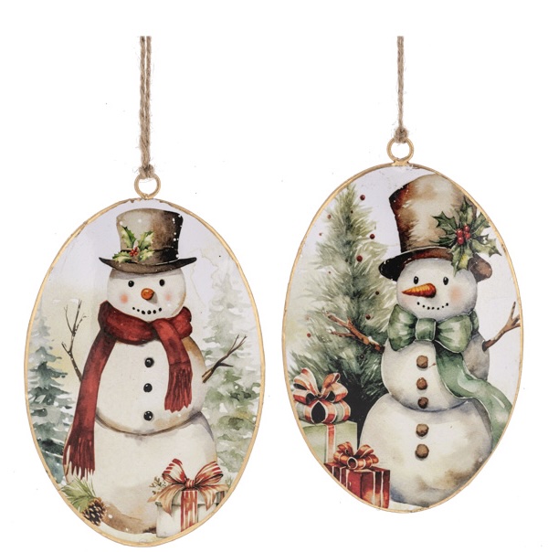 CHRISTMAS CHARACTERS ORNAMENTS