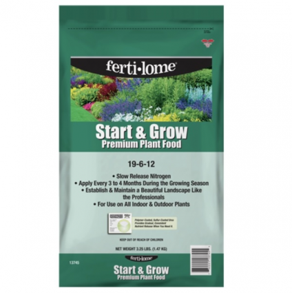 fertilome Start & Grow Premium Plant Food 19-6-12  3.25 lbs