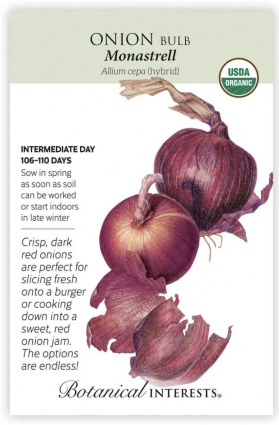 Organic Monastrell Bulb Onion Seeds