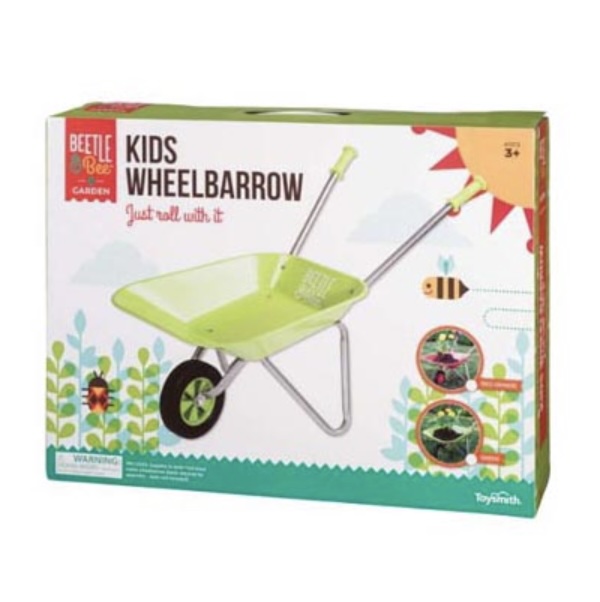 Kids Metal Wheelbarrow � Beetle & Bee Garden