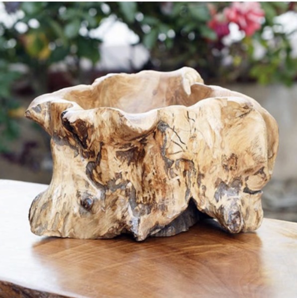 Habini Reclaimed Teak Bowl 1618"