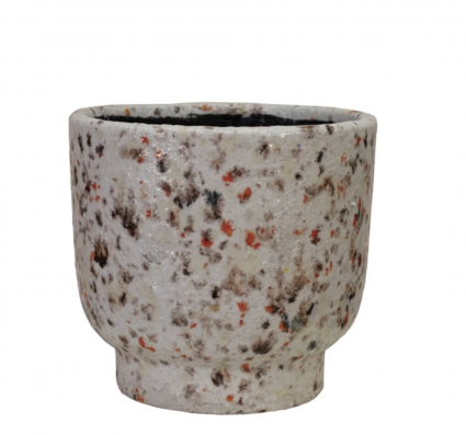Terra-cotta Terrazzo Planter 7.75" 