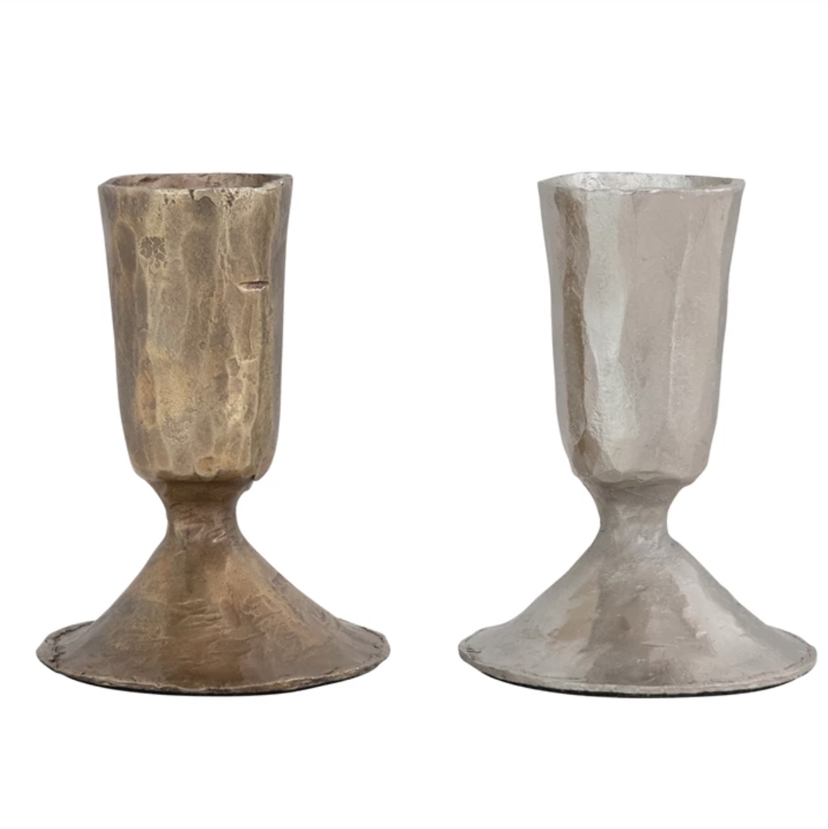 Metal Taper Holder, 2 Finishes (Sold Separately). 2.5"