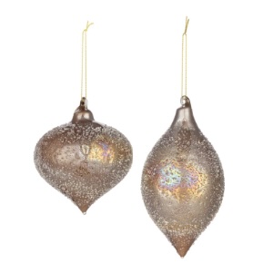 Embossed Bronze Ornament Assortment