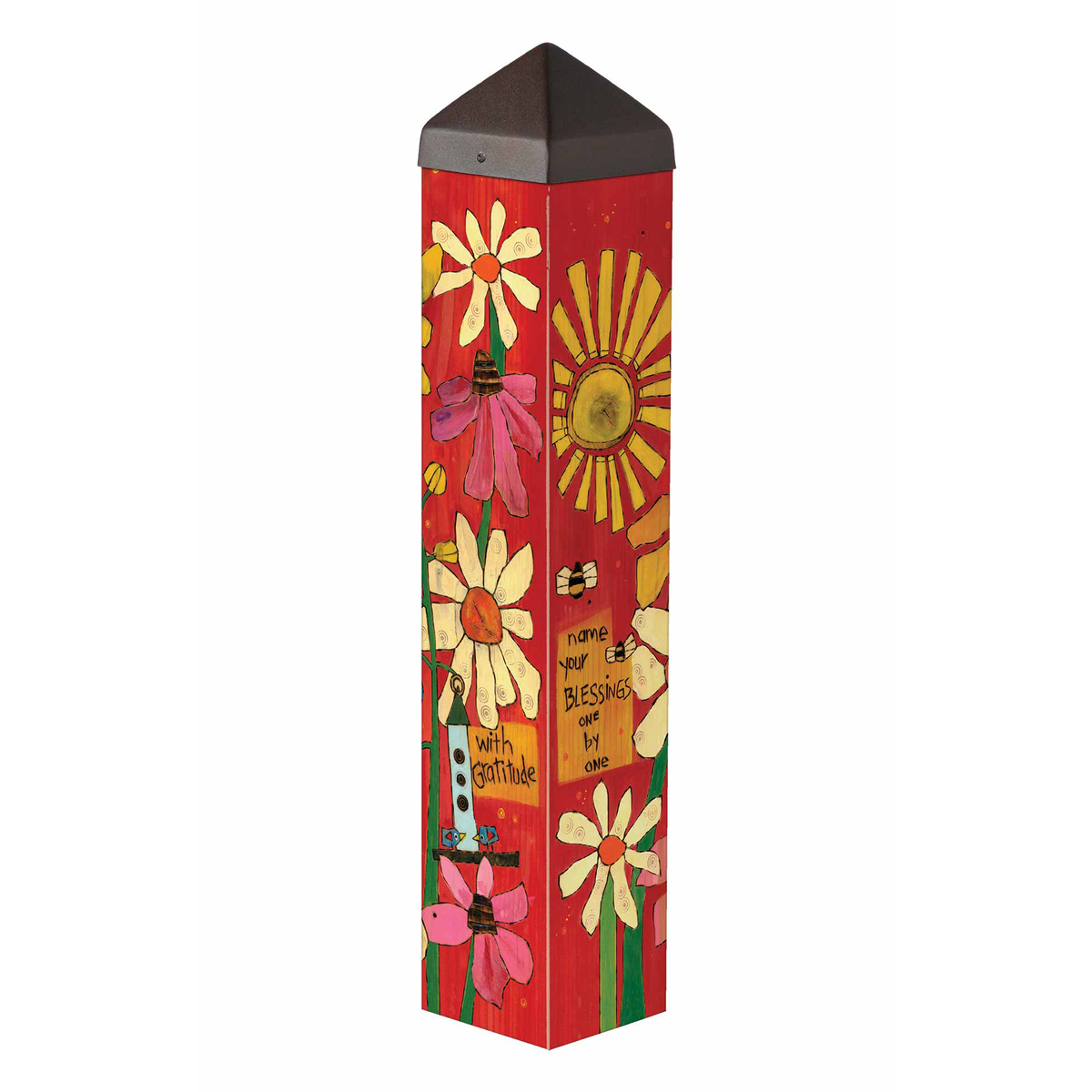 Count Your Blossom Art Pole 20"
