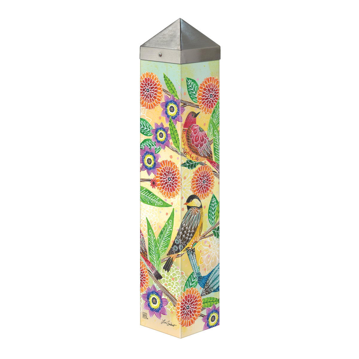 Bird Song Art Pole 20"