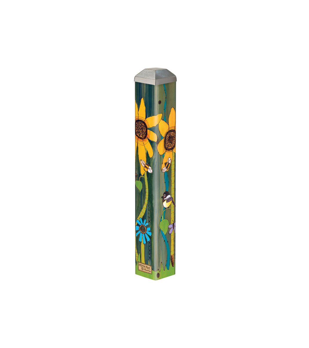 Peace Garden Art Pole 10"