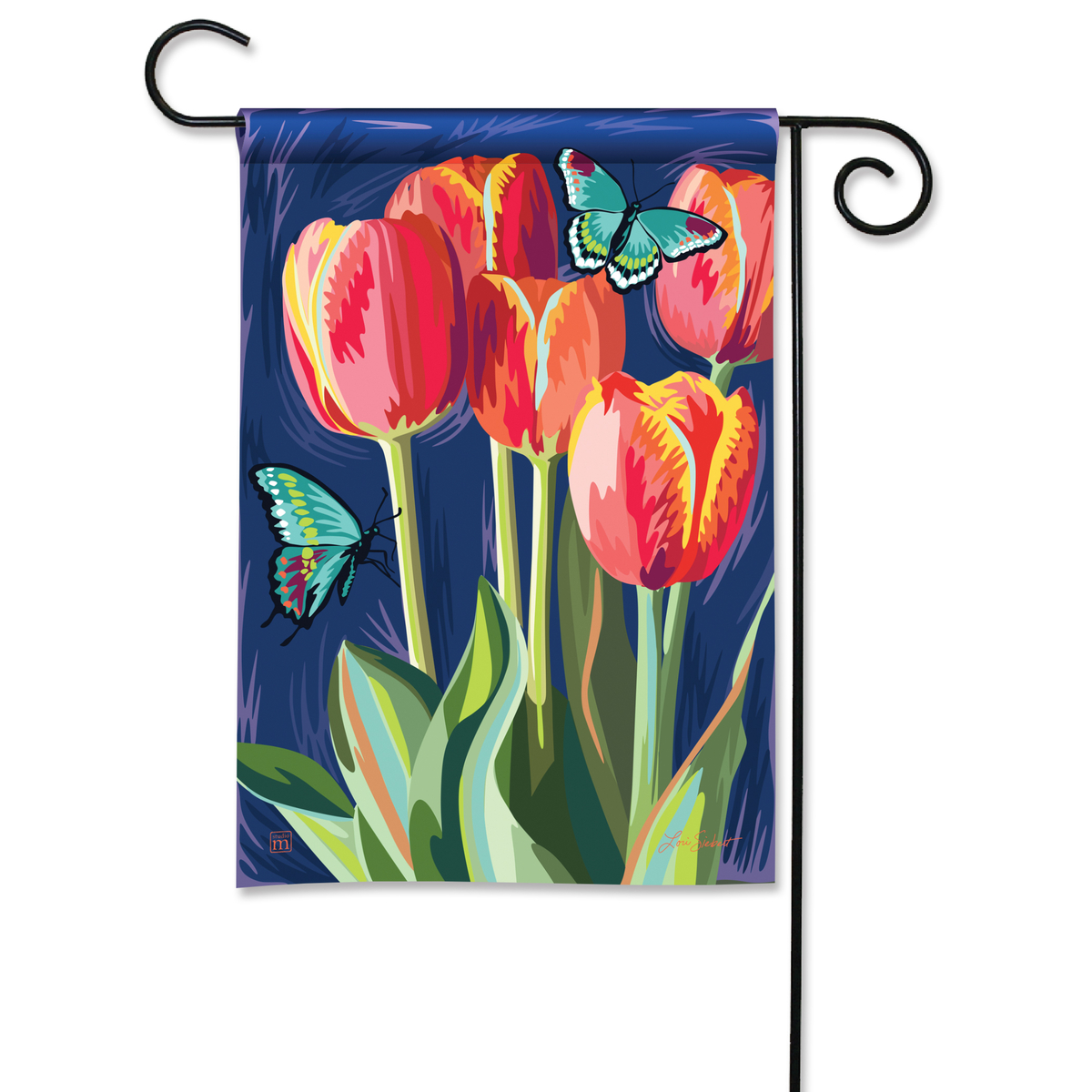 Tulips Mini Flag