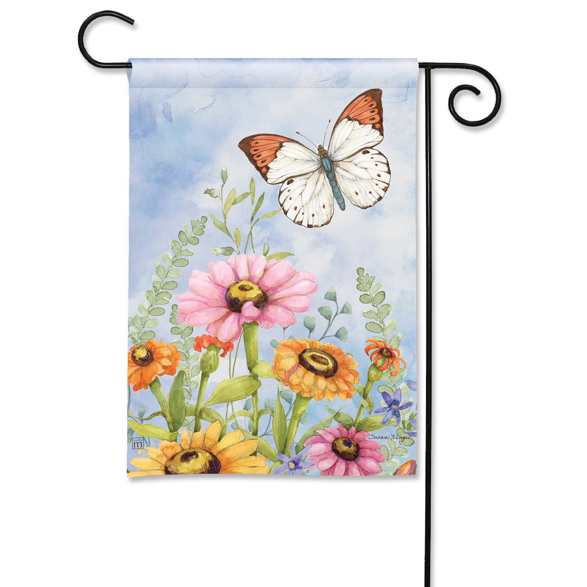 Flutterby Mini Garden Flag