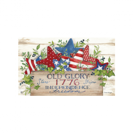 Old Glory Stars Doormat