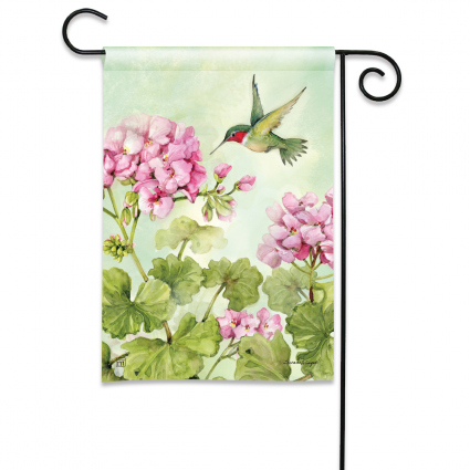 Hummingbird Mini Garden Flag