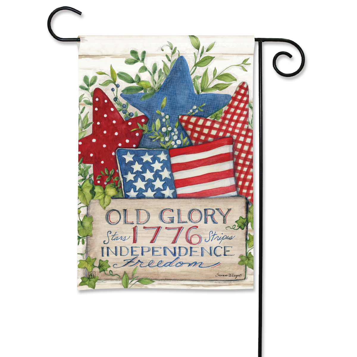 Old Glory Stars Mini Garden Flag