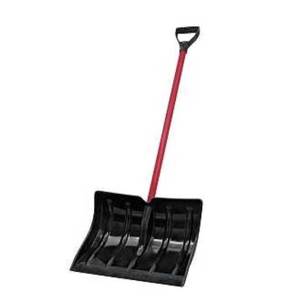 Vulcan Snow Shovel, Poly Blade, Steel Handle