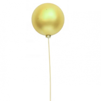 Gold Matte Ornamental Ball