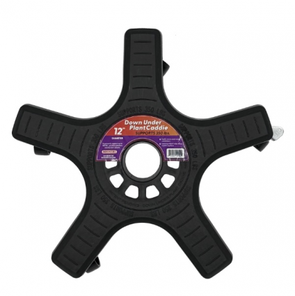 Down Under Black Plant Caddie 12"