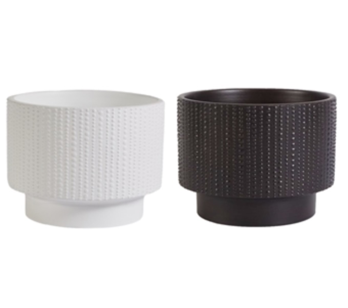 Aielene Planter with Drain Hole & Liner 7.9" (sold seperately)