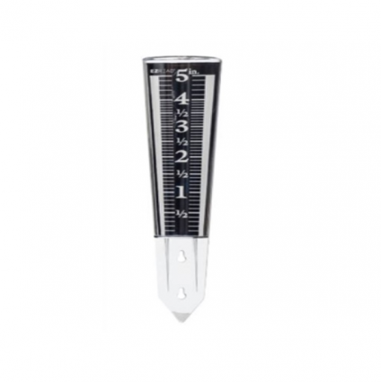 Clear Magnifying Rain Gauge 8.5"