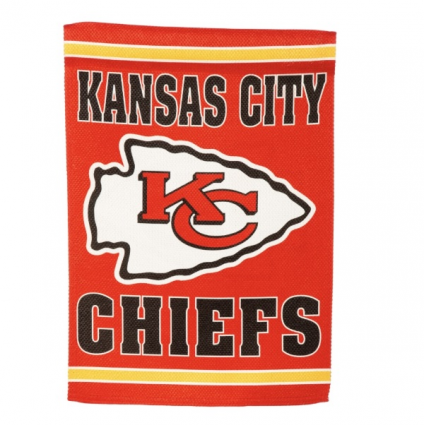 Kansas City Chiefs Suede Mini  Flag