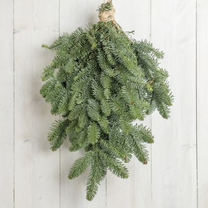 Fresh Noble Fir Greenery Bunch