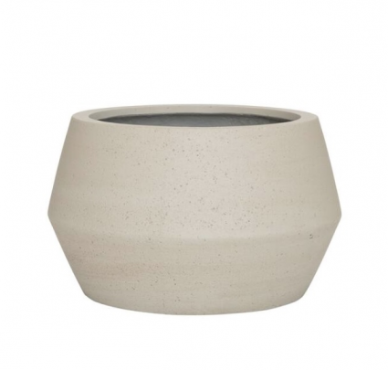 Beige Washed Harley Low S Planter