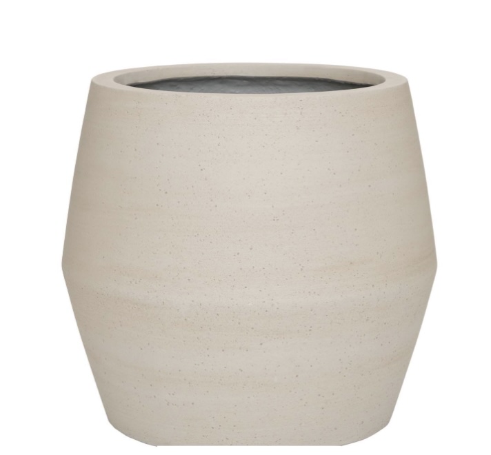 Beige Washed Harley Large Planter