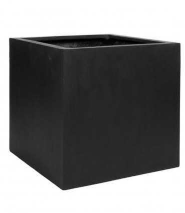 Black Medium Block Planter
