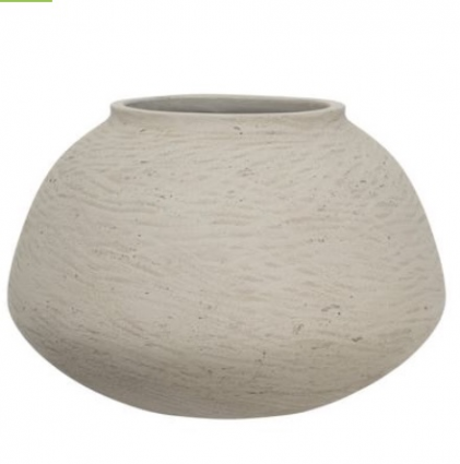 Large Grey Washed Imara Pot