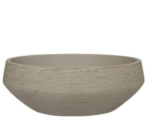 Small Grey Washed Madu Planter